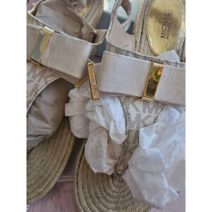 Women's Michael Kors Beige Sandals